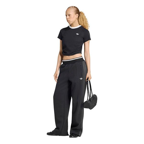 JENNIE ジェニー コラボ 2026秋冬新作 ネコポス発送！アディダス レディース ショート丈 半袖 Tシャツ adidas LAYER TEE ORIGINALS オリジナルス CC809 | adidas Originals | 04