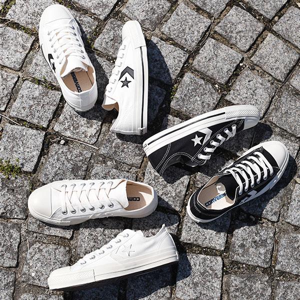 CHEVRON＆STAR コンバース スニーカー レディース メンズ CONVERSE