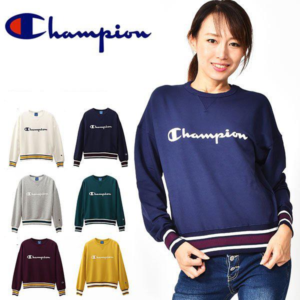 30 Off 長袖 トレーナー チャンピオン Champion レディース Crew Neck Sweatshirt ロゴ クルーネック スウェット 19秋冬新作 Cw Qs002 Cwqs002 Ray Green 通販 Yahoo ショッピング