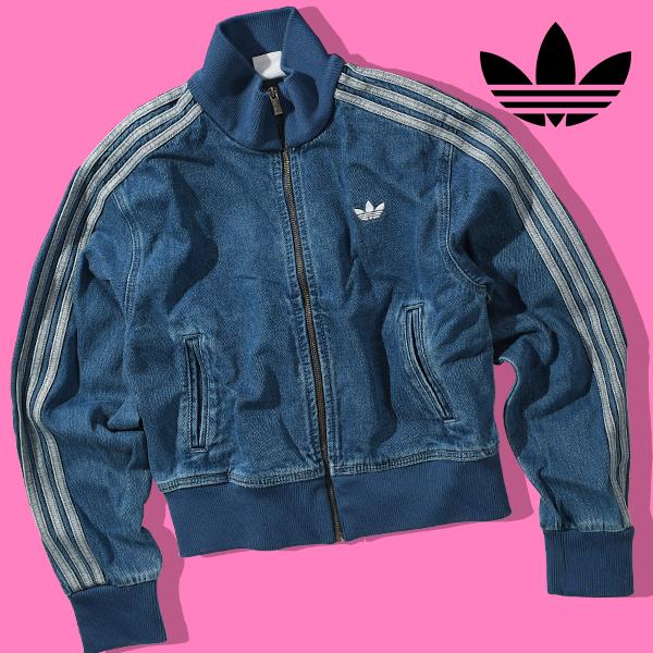 adidas Originals ラスト1点 Mサイズ アディダス デニム ショート丈