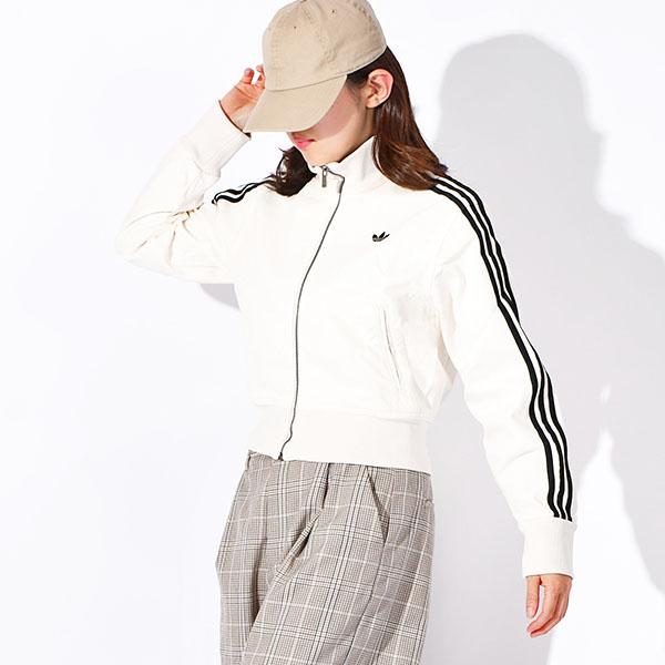 adidasオリジナル デニム生地　S トラックジャケット adidas Originals 2026春夏新作 アディダス デニム レディース