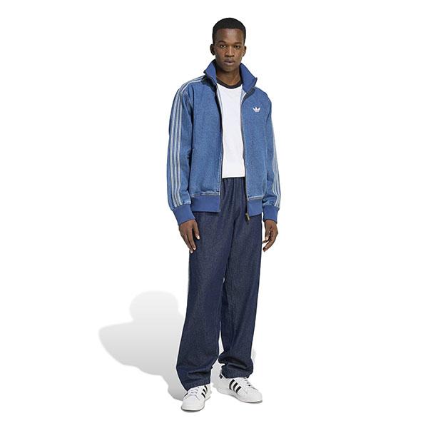 adidasオリジナル デニム生地　S トラックジャケット adidas（アディダス） デニムジャケット gジャン CTTトラックトップ