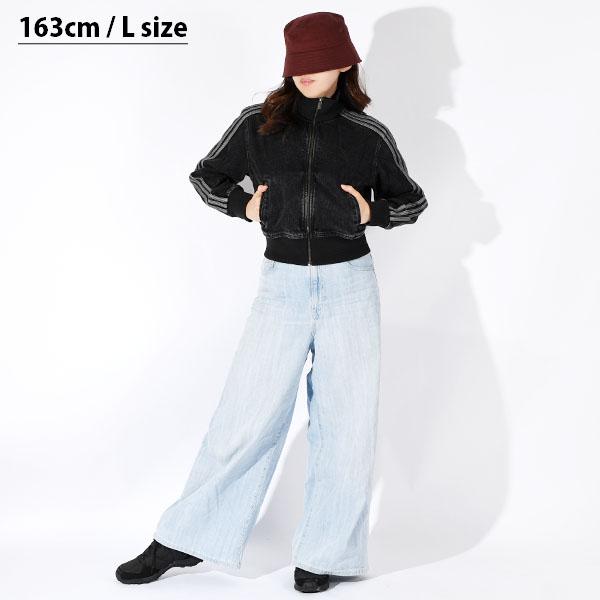 adidas Originals アディダス デニム ショート丈 レディース トラック