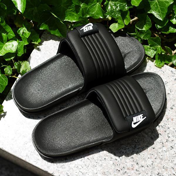 (取寄) ナイキ レディース オフコート スライド Nike women OffCourt Slide Anthracite/Black/Black NIKE（ナイキ） スポーツサンダル レディース オフコート アジャスト
