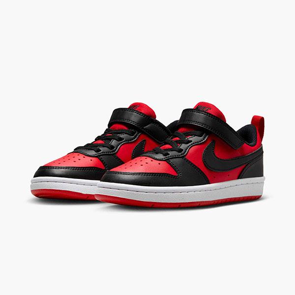 NIKE（ナイキ） スニーカー キッズ コート ボロー LOW リクラフト PS