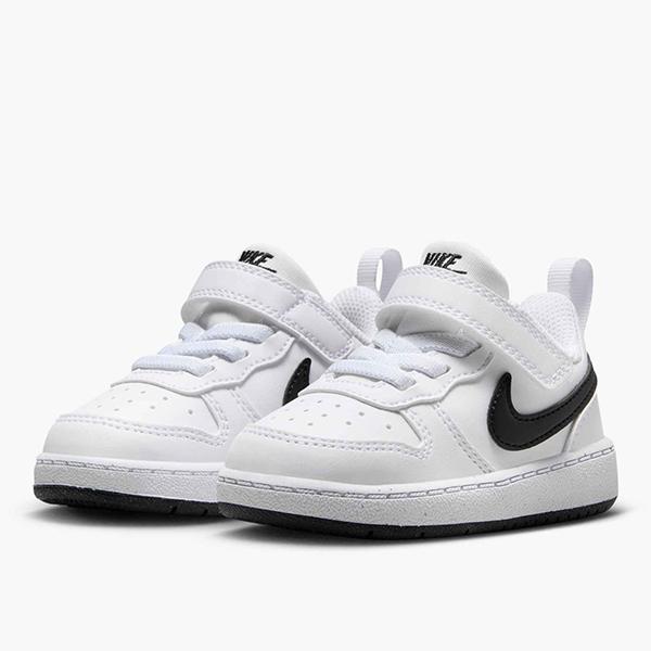 Nike ハイカットスニーカー ホワイト22㎝ キッズ 子供用 NIKE（ナイキ） スニーカー キッズ ベビー コート ボロー LOW