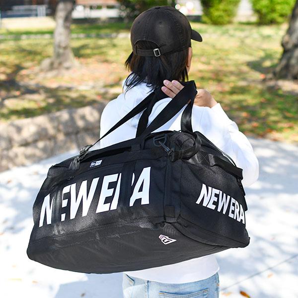 ニューエラ バッグ NEW ERA ダッフルバッグ 約50L バックパック リュックサック デイパック ボストンバッグ 14521343 14521344の画像