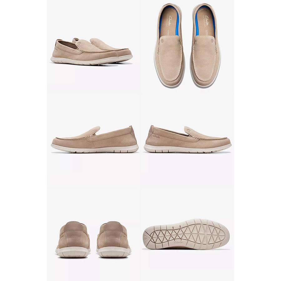 (取寄) クラークス メンズ ステップ Clarks men Clarks Flexway Step Sand Suede Clarks（クラークス） メンズ スリッポン スニーカー Clarks Flexway