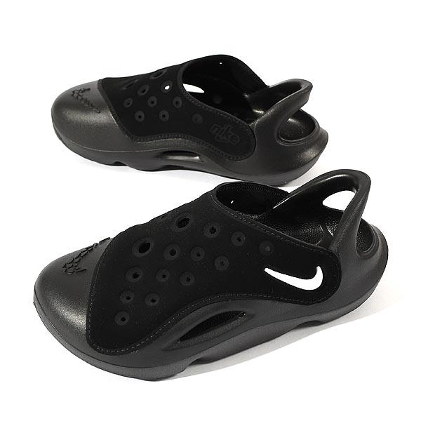 Nike スポーツサンダル ブラック US 8 NIKE（ナイキ） 34%off キッズ 水陸両用 サンダル アクア スウッシュ