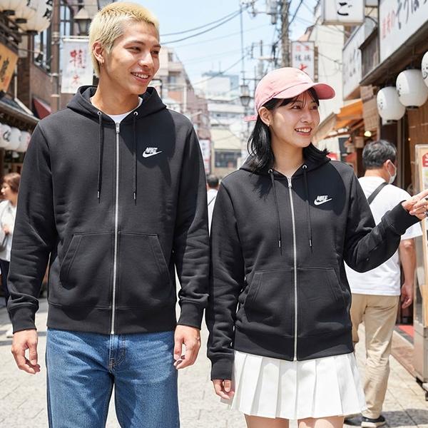 ナイキ フレンチテリー セットアップ パーカー 上L 下M ブラック NIKE（ナイキ） スウェット パーカー メンズ レディース フレンチ