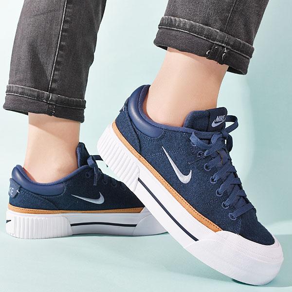 NIKE（ナイキ） 厚底 スニーカー レディース メンズ コート レガシー