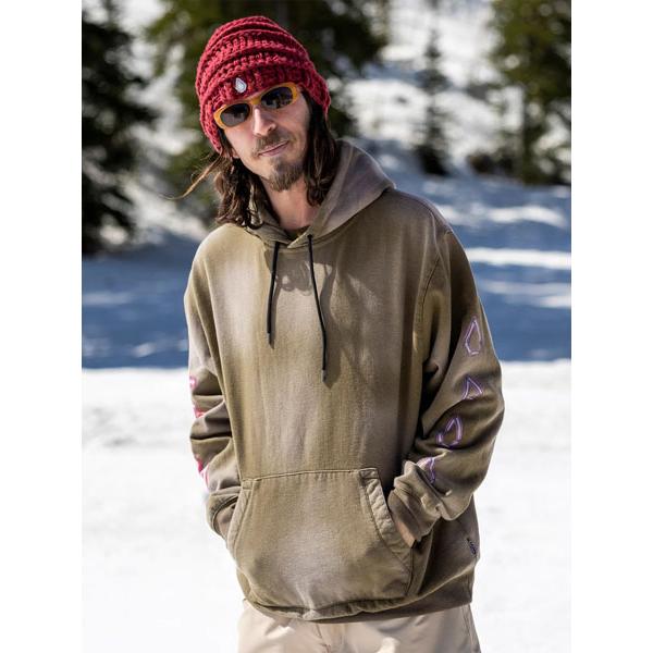 ボルコムパーカー5000円になります VOLCOM（ボルコム） メンズ パーカー 2022秋冬 FA BOB MOLLEMA PO