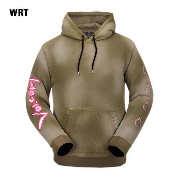 ボルコム Volcom フード付きウェア カラーブロック撥水　パーカー VOLCOM（ボルコム） プルオーバー メンズ D.I. FLEECE パーカー