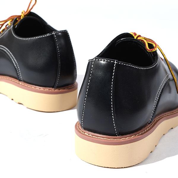 ワークブーツ メンズ アメカジ ローカット オックスフォードシューズ