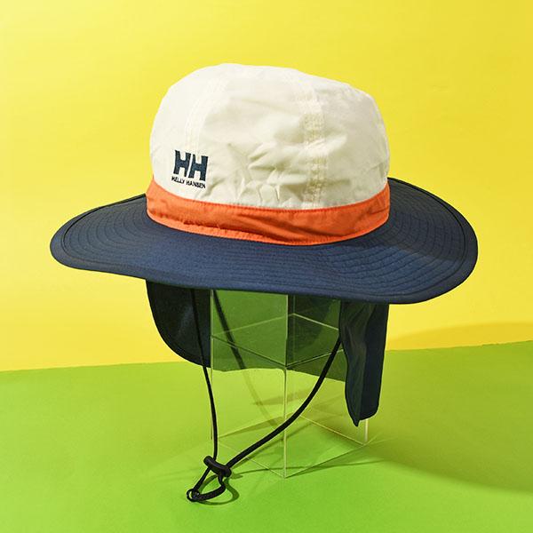 ネコポス発送！子供 サンシェード付き ハット HELLY HANSEN ヘリーハンセン K Play Hat キッズ プレイ ハット 帽子 撥水  紫外線防止 HCJ92505 | HELLY HANSEN | 15
