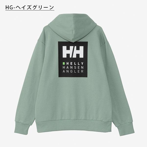 アングラーロゴ ヘリーハンセン 裏毛 スウェット パーカー メンズ レディース HELLY HANSEN スウェットパーカー HH32405 2024春新作｜phants｜03