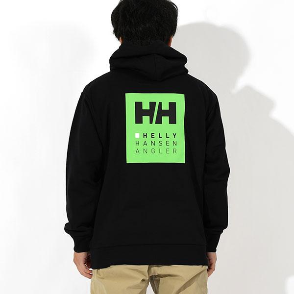 アングラーロゴ ヘリーハンセン 裏毛 スウェット パーカー メンズ レディース HELLY HANSEN スウェットパーカー HH32405 2024春新作｜phants｜07