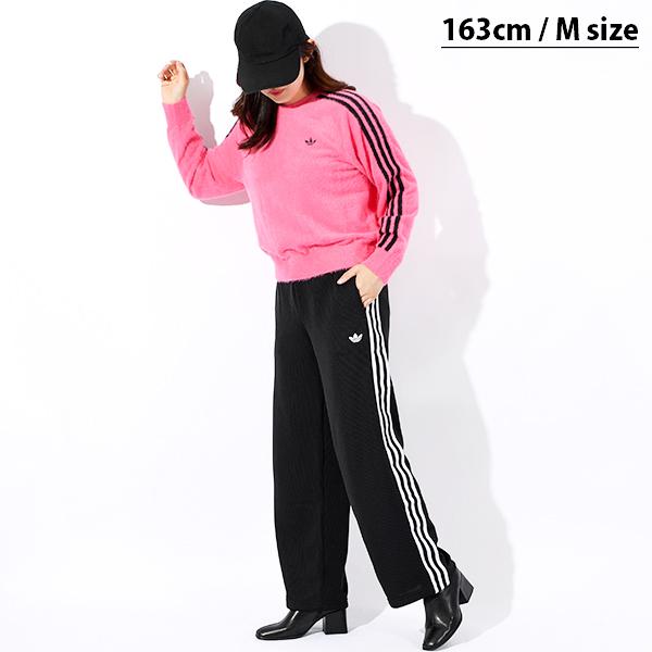 adidas Originals アディダス ニット素材 ワイド ルーズフィット