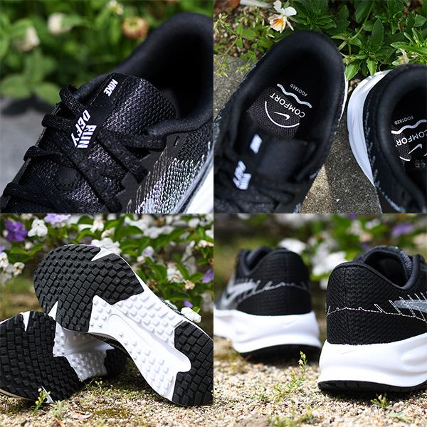 45%off ナイキ ランニングシューズ レディース メンズ NIKE ウィメンズ ラン デファイ スニーカー RUN DEFY HM9593 ブラック | NIKE | 15