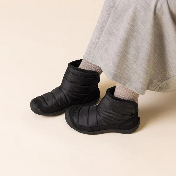 KEENハウザーミッドブラック25.5キーンブーツ KEEN（キーン） 40%off ミドルブーツ レディース HOWSER FOLD DOWN
