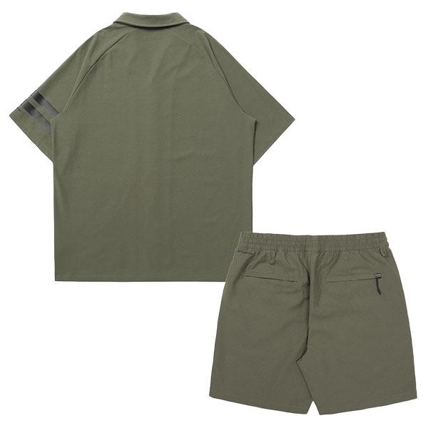 ラッシュガード メンズ ハーレー HURLEY 半袖 セットアップ 水着 サーフパンツ 上下セット UVカット シャツ MUWV251091 MWS07915 2026春夏新作 20%off | Hurley | 04