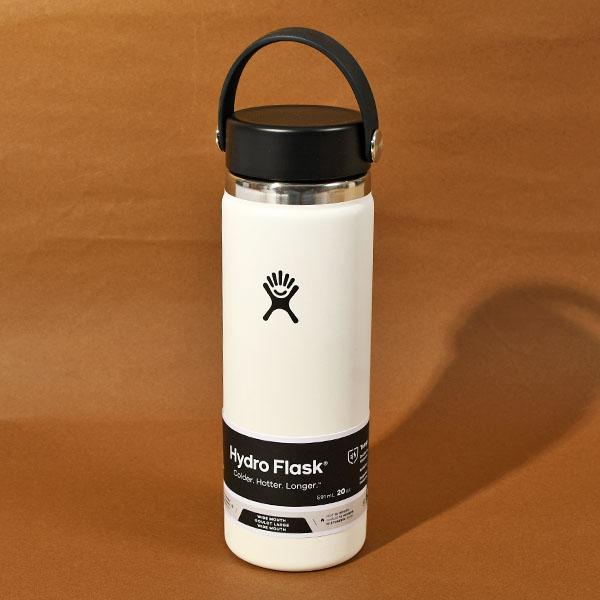 Hydro Flask 20oz 水筒 ホワイト ブラック HYDRO FLASK（ハイドロフラスク） 2026春夏新色 日本正規品 20oz 水筒