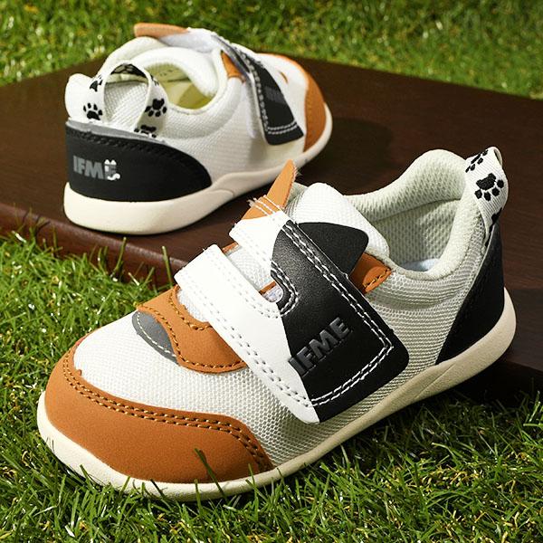 IFME（イフミー） 猫モチーフ 靴 キッズ スニーカー 子供 ベビー IFME