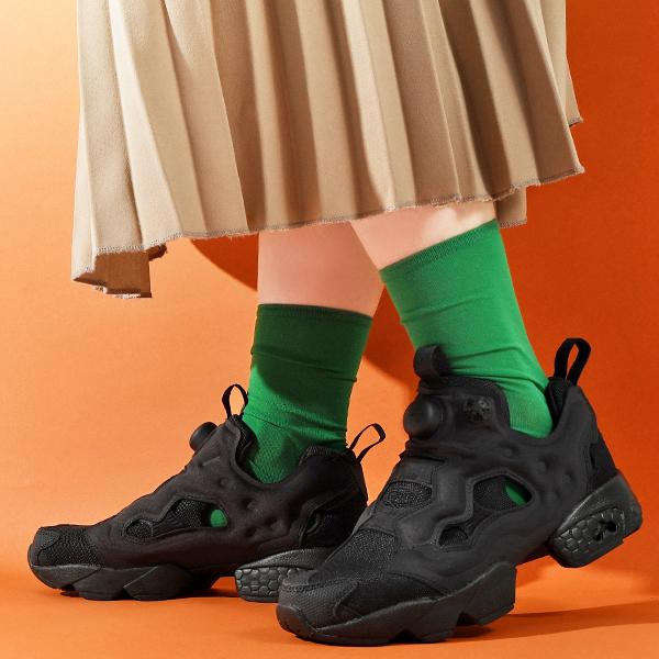 Reebok（リーボック） レディース 厚底 スニーカー ヒール高3.5cm