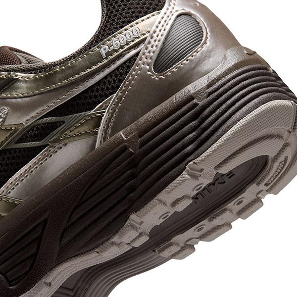 2026秋新作 送料無料 ナイキ スニーカー メンズ NIKE W P-6000 レトロ ナイキ シューズ Y2K 靴 ブラウン シルバー io3496 | NIKE | 10