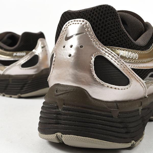 2026秋新作 送料無料 ナイキ スニーカー メンズ NIKE W P-6000 レトロ ナイキ シューズ Y2K 靴 ブラウン シルバー io3496 | NIKE | 17