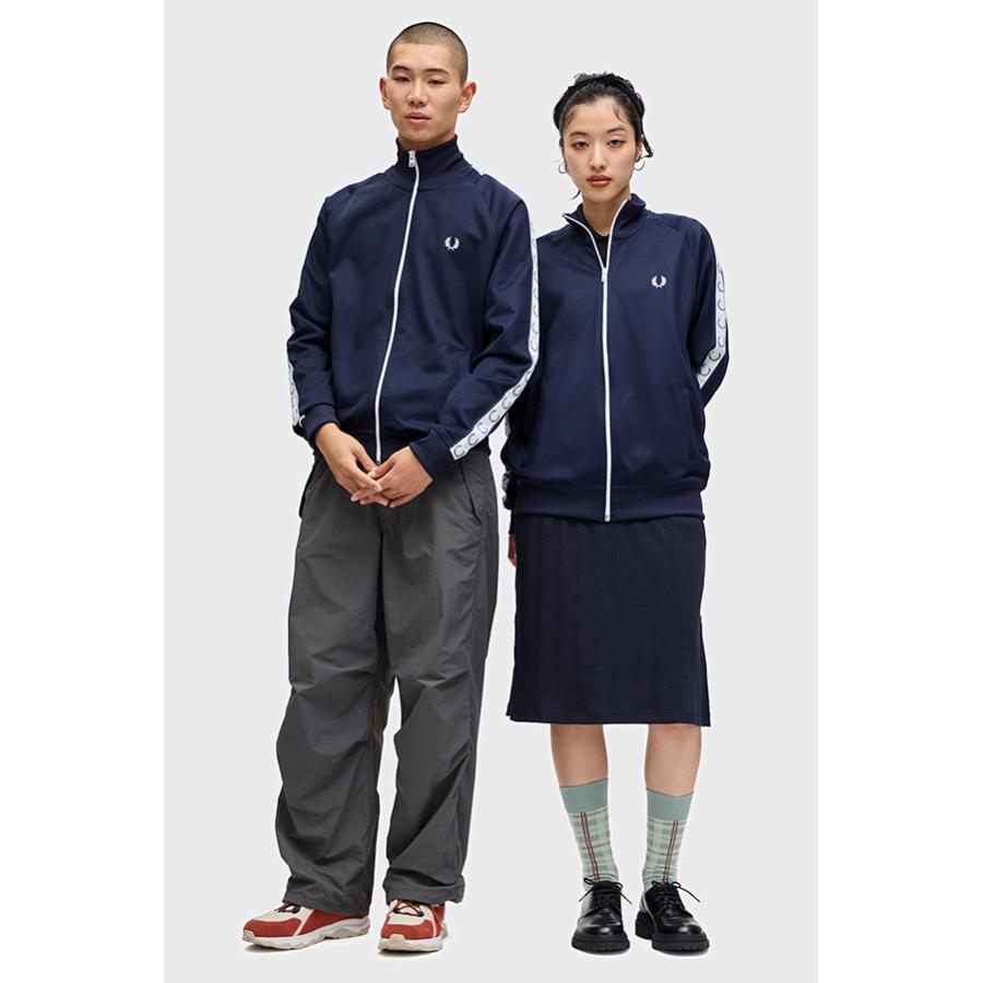 A*h様 最終値下げ最安値12400円start 美品　フレッドペリートラックジ Taped Track Jacket(S 198：BLACK): | FRED PERRY JAPAN | フレッド