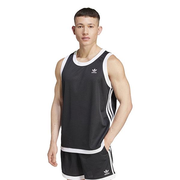 ❗️日本未発売❗️adidas originals ユニフォームタンクトップ adidas Originals アディダス メンズ ノースリーブ シャツ Mockeyelet