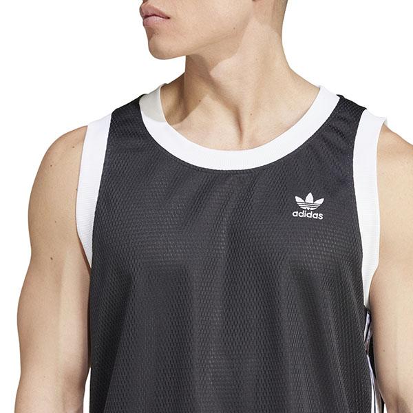 adidas Originals アディダス メンズ ノースリーブ シャツ Mockeyelet