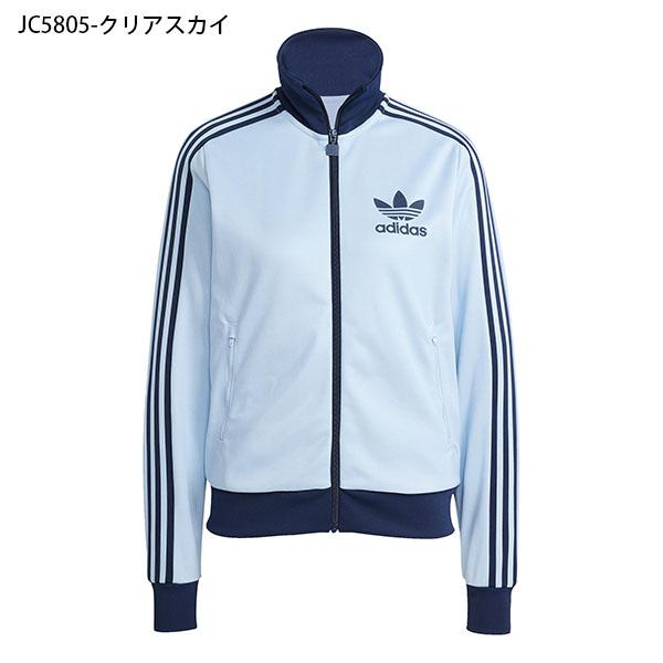 adidas オリジナル　トラックジャケット ホワイト/ブルー adidas Originals アディダス レディース トラックジャケット
