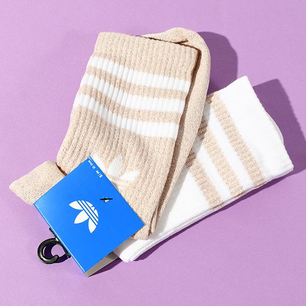 2026春夏新色 アディダス ソックス 2足セット メンズ レディース adidas 3S GLITTER CR 2 靴下 2足組 ORIGINALS オリジナルス KA985 | adidas Originals | 16