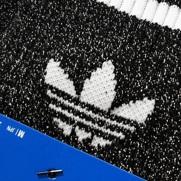2026春夏新色 アディダス ソックス 2足セット メンズ レディース adidas 3S GLITTER CR 2 靴下 2足組 ORIGINALS オリジナルス KA985 | adidas Originals | 11