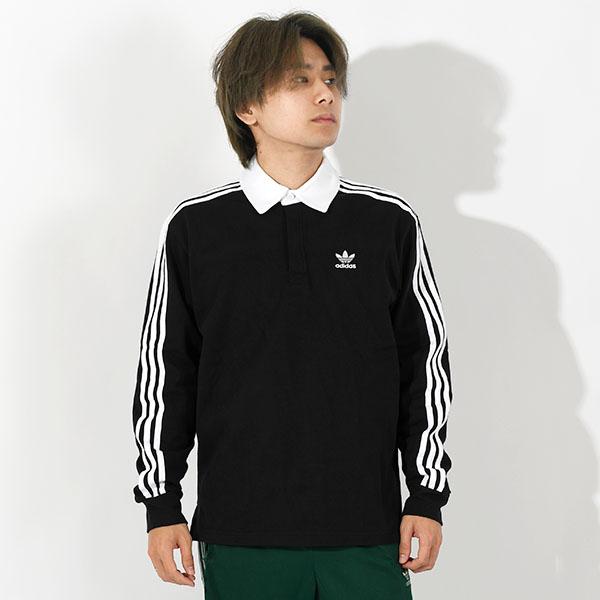 【完売品 美品】アディダスオリジナルス クラシック 長袖ポロシャツ 2XL 楽天市場】アディダス オリジナルス アディカラー ラグビー ポロシャツ