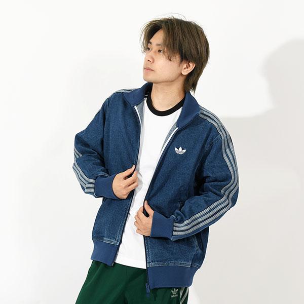 adidas Originals アディダス デニム風 トラックジャケット adidas Originals アディダス デニム風 トラックジャケット