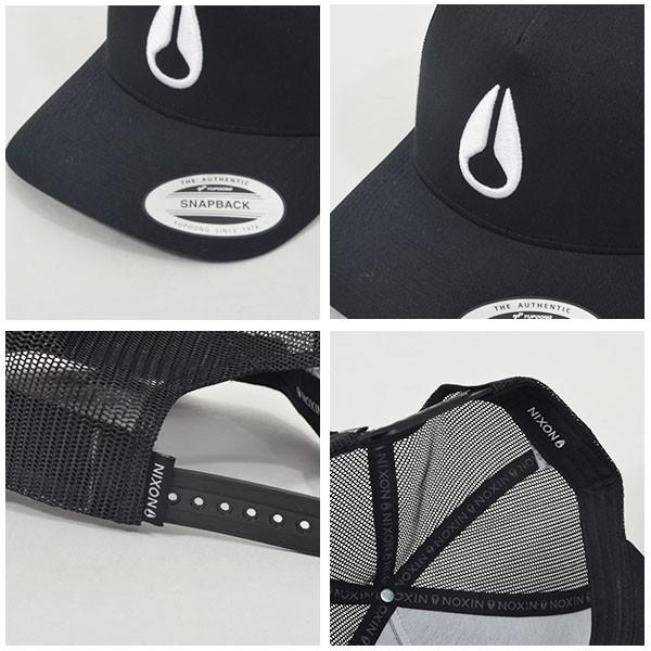 nixon iconed trucker cap