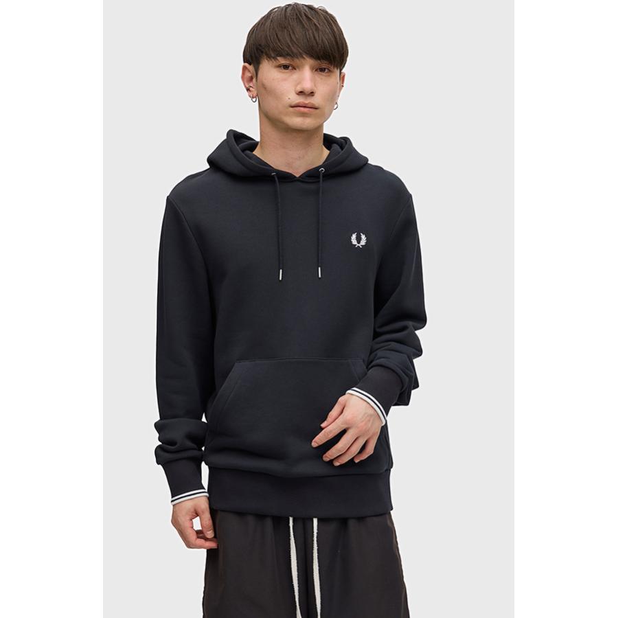 フレッドペリー パーカー ティップド フーデット スウェットパーカ FRED PERRY メンズ レディース スエット トレーナー トップス 長袖 ロゴ 綿100% M2643 |  | 14