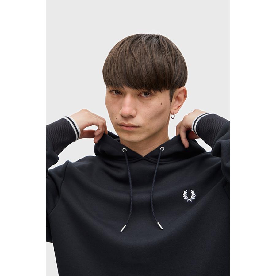 フレッドペリー パーカー ティップド フーデット スウェットパーカ FRED PERRY メンズ レディース スエット トレーナー トップス 長袖 ロゴ 綿100% M2643 |  | 15