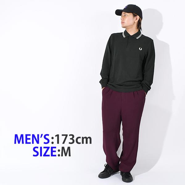 FRED PERRY（フレッドペリー） 長袖ポロシャツ メンズ レディース ユニ
