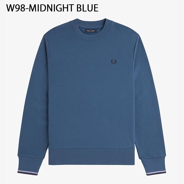 【クーポン対象外】「 FRED PERRY フレッドペリー 」 Crew Neck Sweatshirt クルーネック スウェットシャツ M7535 / スウェット スエット トレーナー プルオーバー 長袖 丸首 ワンポイント 無地 裏毛 メンズ レディース ユニセックス フレッドペリー クルーネック スウェット FRED PERRY メンズ