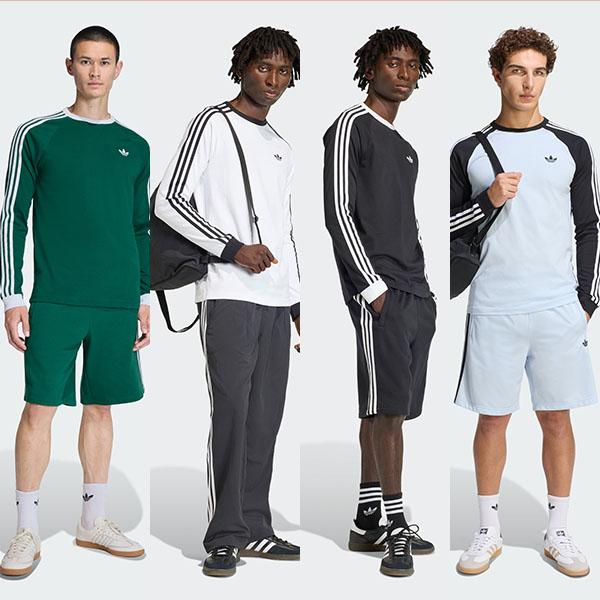 adidas Originals 2026春夏新作 アディダス メンズ レディース 長袖 T