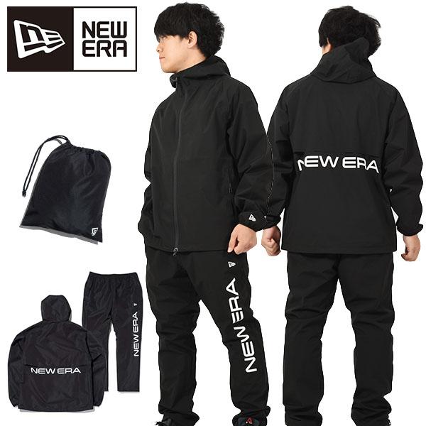 レインウェア New メンズ ニューエラ New Era レインスーツ メンズファッション 上下セット ジャケット パンツ ジャケット 雨具 大きいサイズ 釣り 22春夏新作 アウトドア Ne Rainset Green ゴルフ Ray 全国宅配無料