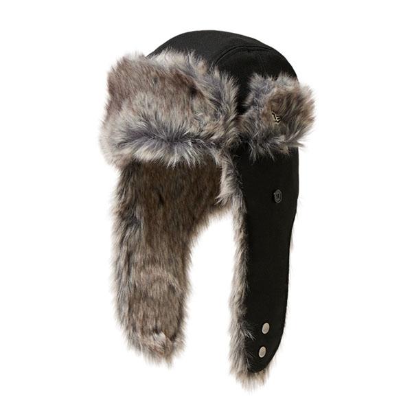 美品 NEWERA トラッパー フライトキャップ チェック柄 L NEW ERA ニューエラ キャップ メンズ レディース トラッパー フライト