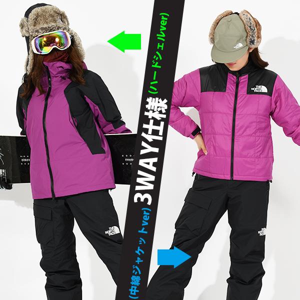 THE NORTH FACE ノースフェイス レディース 3way 中綿 THE NORTH FACE ノースフェイス レディース 3way 中綿
