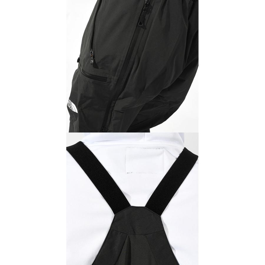 THE NORTH FACE 中綿入り スノービブ 黒 130cm 新品！ THE NORTH FACE ノースフェイス スノーボード ウェア ジャケット ユニ