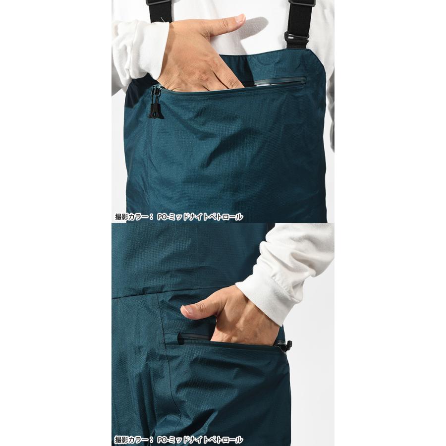 ラスト1着 Mサイズ ノースフェイス メンズ 高機能 スノーボード ウェア THE NORTH FACE パウダー ビブパンツ サミットシリーズ モスグリーン ns62421の画像