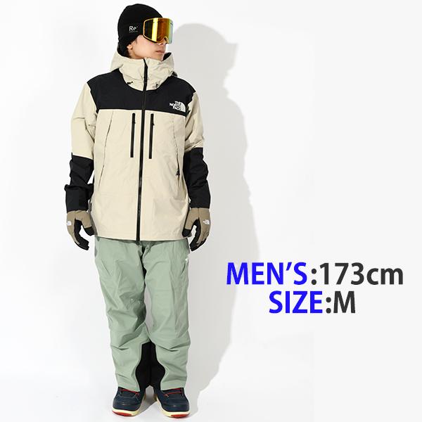 ノースフェイス メンズ 3way 中綿 スノーボード ウェア スキー THE NORTH FACE スノーバード トリクライメイト ジャケット アイボリー ns62515 2025-2026冬新作_9